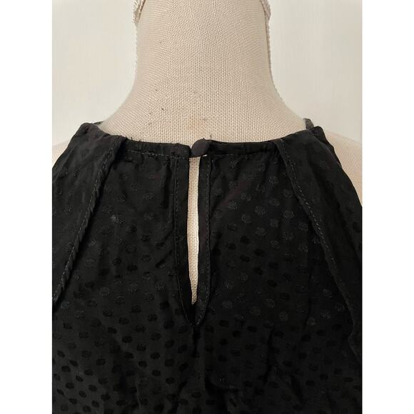 Bardot Sky Cold Shoulder Top Black Size 10 Large - Picture 9 of 16